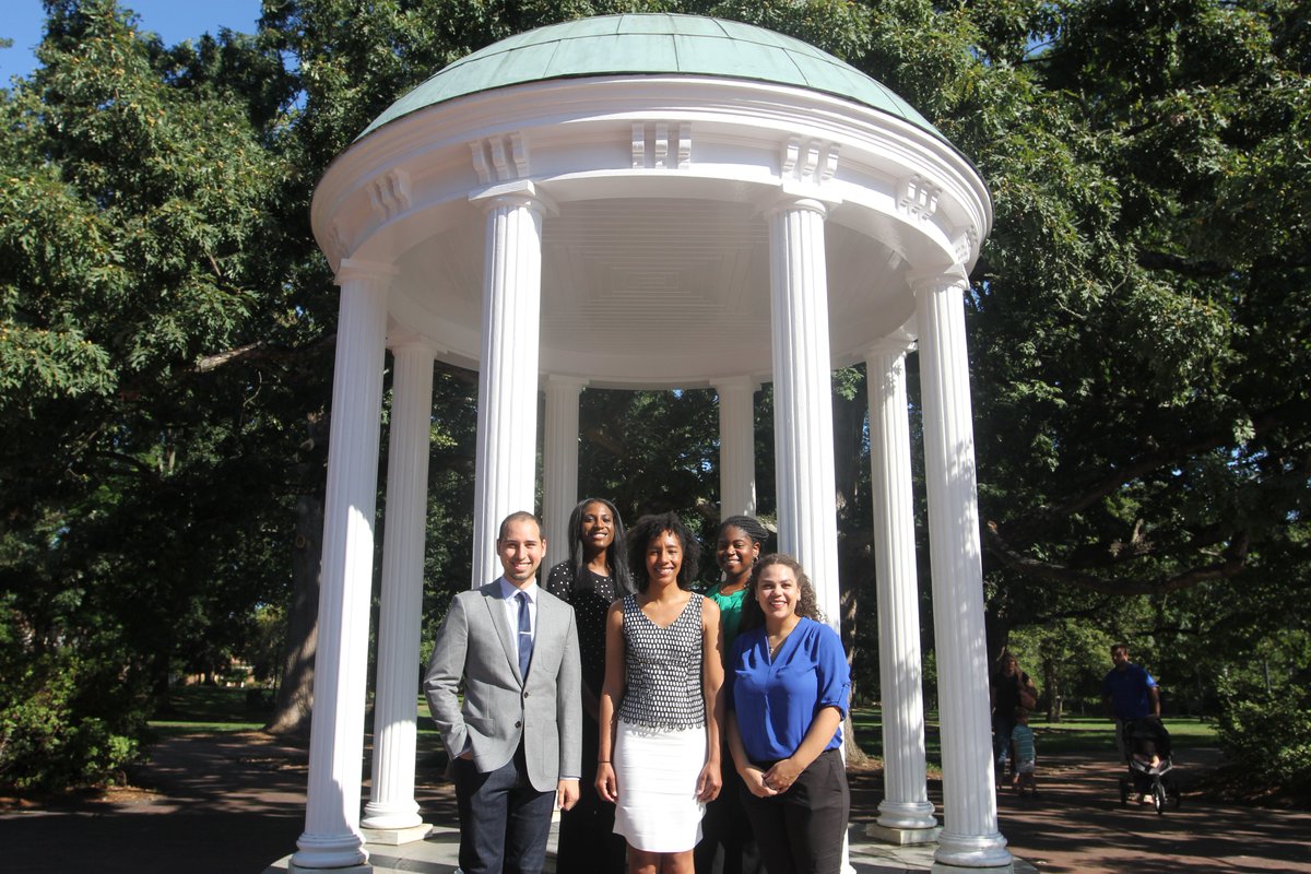 UNCPostdoc's tweet photo. Welcome to our new scholars- Carolina Postdoctoral Program for Faculty Diversity 2016 Fellows! #cppfd https://t.co/zMutljr1aU