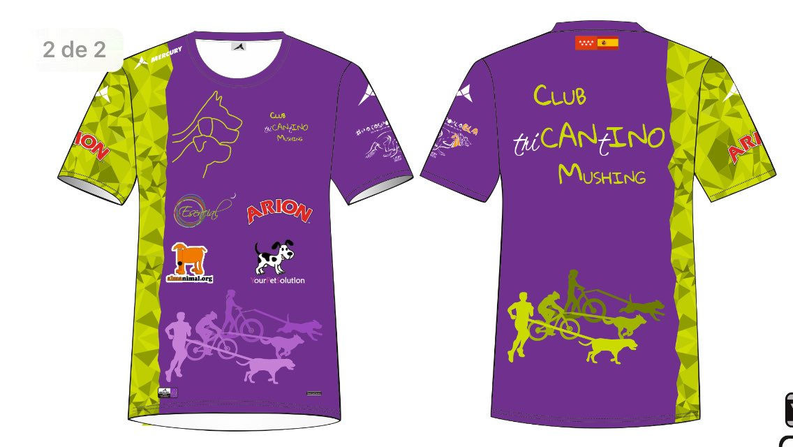 Equipacion de la #manadatricantina para la temporada 16/17 en marcha!
A que está chula?!