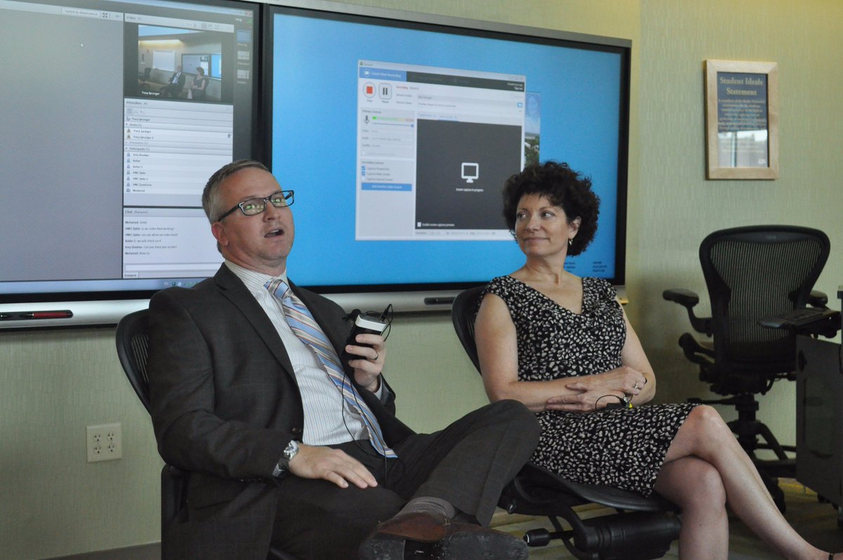 TheIPTeCProgram's tweet image. Department Heads: Alan Zillich, PharmD & Jane Gervasio, PharmD talking about Careers in Academia #IPTeC2016