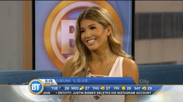 natmejiaoficial's tweet photo. Clip from my interview yesterday @btmontreal ❤️ #CanadianPromoTour #SheSoLegendary #EP #LOVE https://t.co/bidLMkcnKq