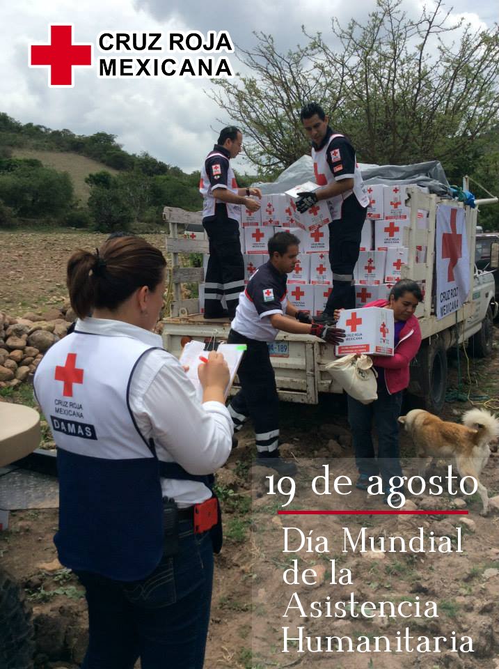 CruzRojaGto's tweet photo. Hoy, #DiaMundialdelaAsistenciaHumanitaria , la cuál es nuestra labor principal. Gracias a quienes colaboran en ello. https://t.co/lhqV6ZVQ1a