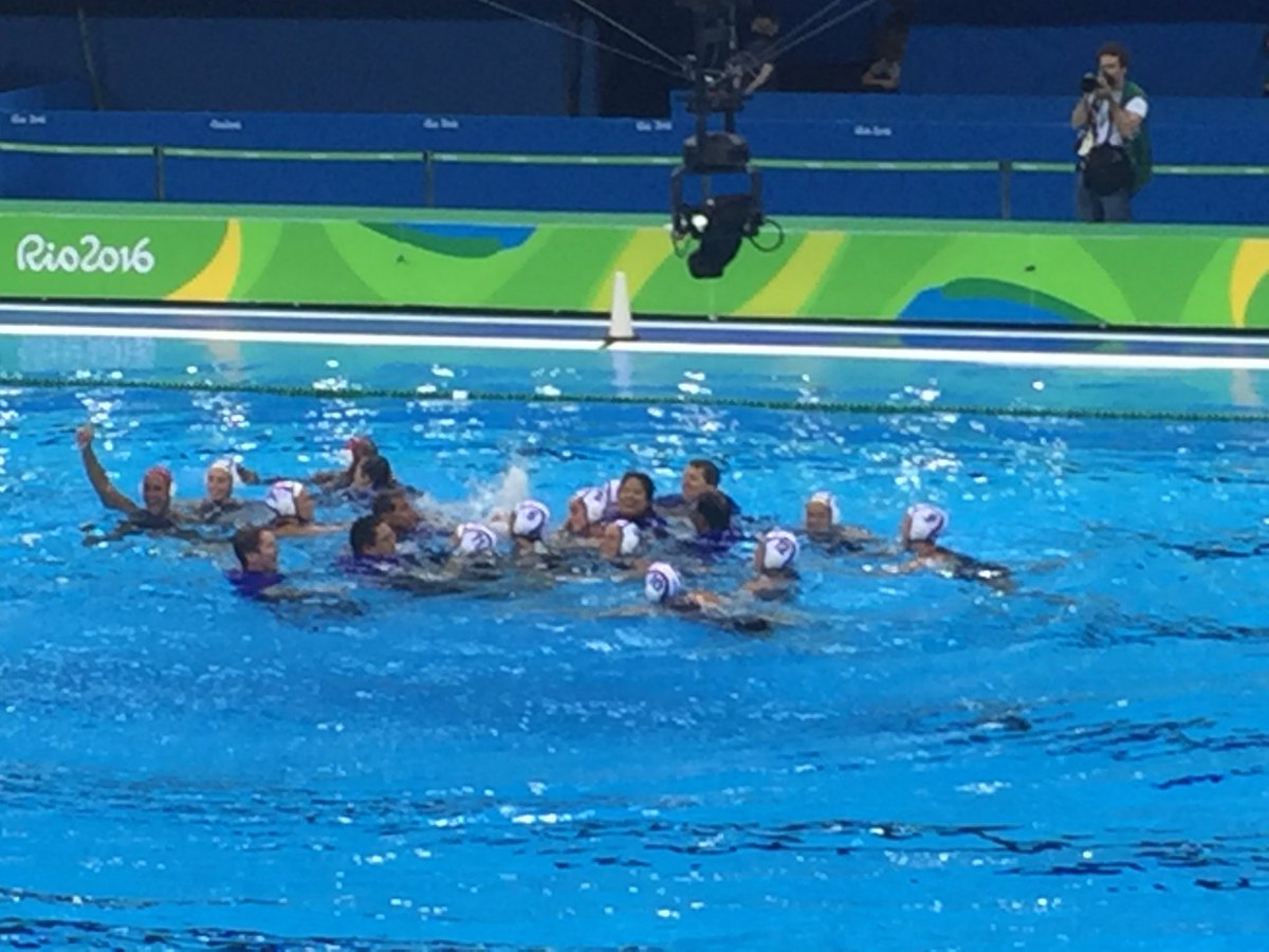#americasteam #GOLDMEDAL <a href="/USAWP/">USA Water Polo</a> <a href="/WolfWigo/">Wolf Wigo</a> <a href="/BradSchumacher/">Bradley Schumacher</a> <a href="/NBWPC/">Newport Water Polo</a> <a href="/RossSinclair4/">Ross Sinclair</a> complete domination.