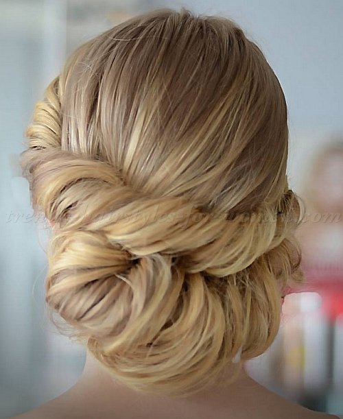 Braids & Hairstyles for Super Long Hair: Short ponytail updo