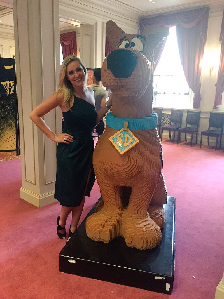 roughdiamondpr's tweet photo. Our client @LarissaEddieUK looking stunning at the @ScoobyDooLiveUK Press Performance last night. #ScoobyMeetsYou https://t.co/X7PO0YvnwK