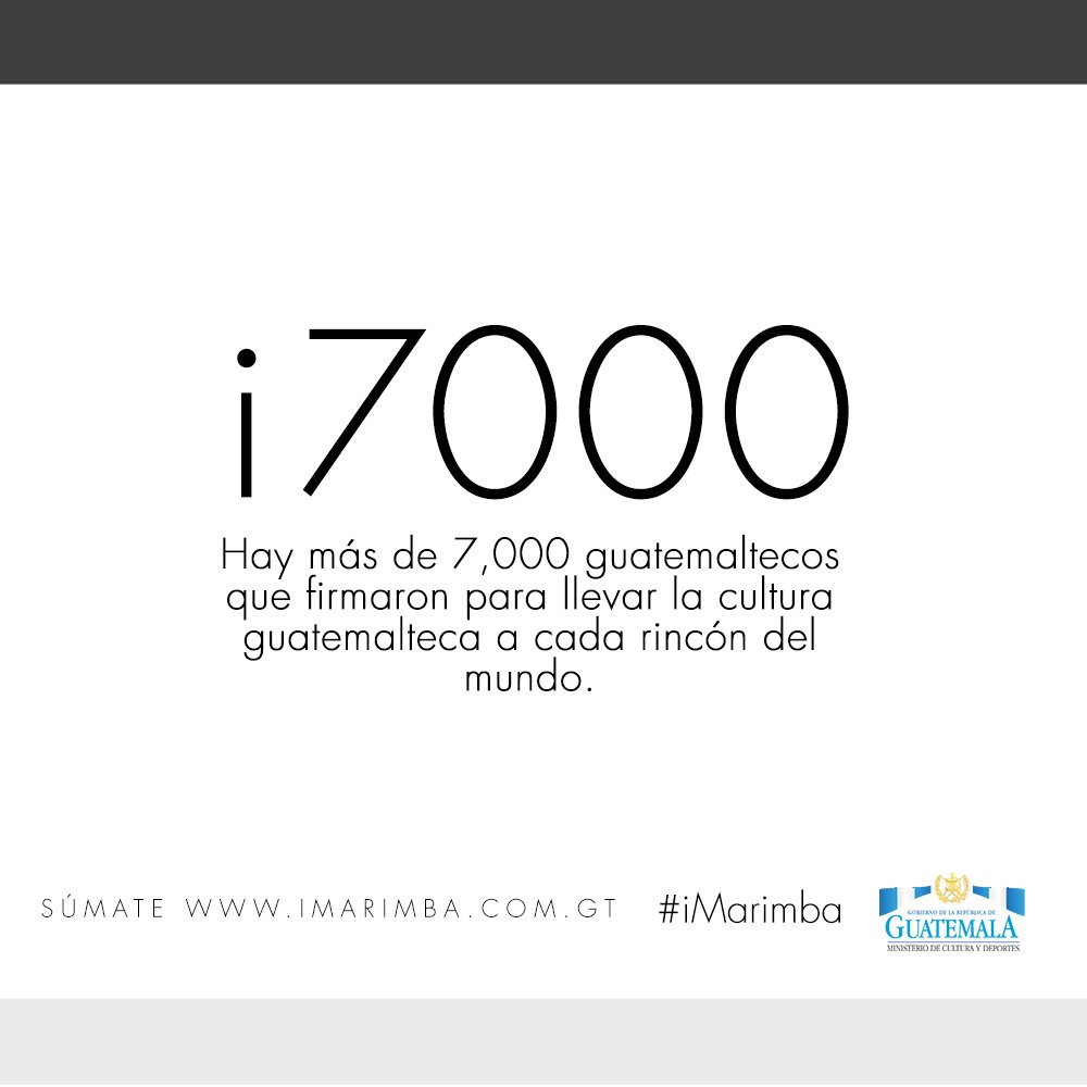 iMarimba_'s tweet photo. ¡Somos 7,000! https://t.co/jdtzmTHk1N
