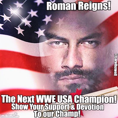LeeshaNDessy's tweet photo. #ROMAN #LUVSHISCOUNTRY #LUVSHISFANS #BEPROUDUSACHAMP @WWERomanReigns @romanreigns568 @shady926 @airstream52 https://t.co/81IVSFnCte