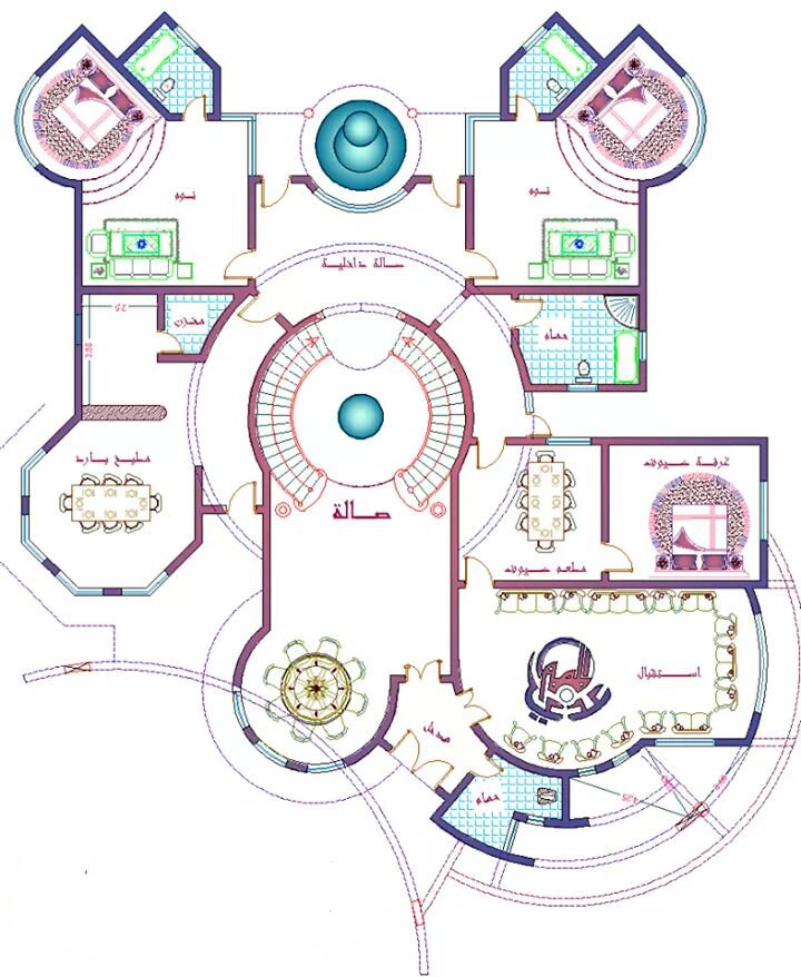 مخطط لڤلّه بفكر هندسي ومعماري راقي
