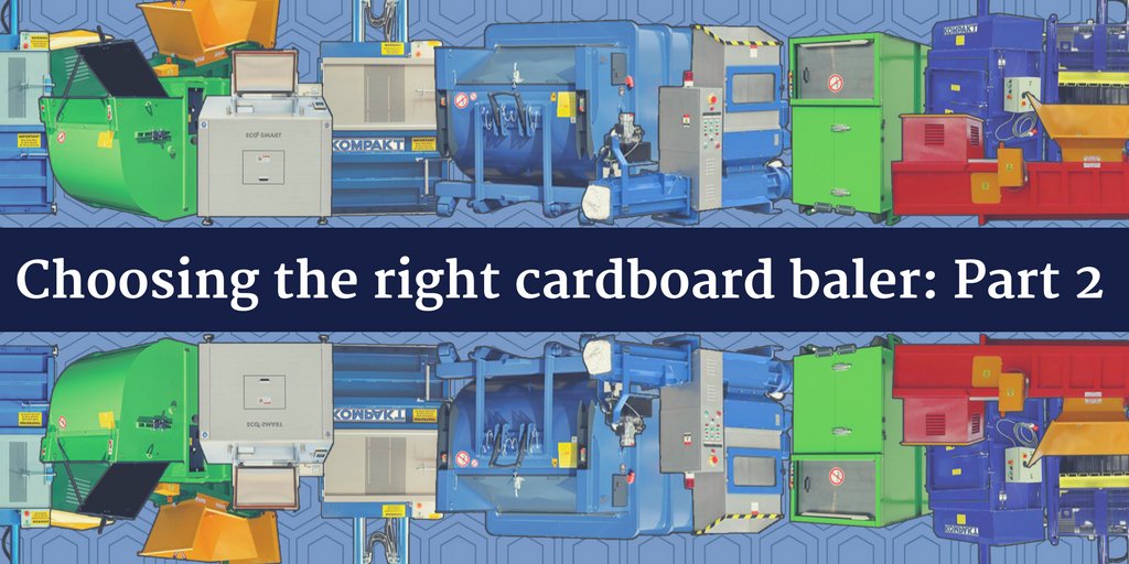 The Unofficial Guide To Choosing A Cardboard Baler – Part Two bit.ly/2bryEBJ #recycling #sustainability