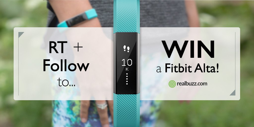 realbuzzcom's tweet photo. It's #competition time! #Win a Fitbit in our #prize #giveaway. RT &amp; Follow to enter #realbuzzFitbit https://t.co/71L2ntyiL8