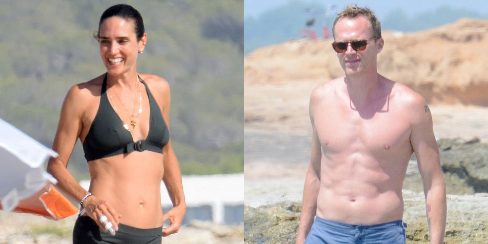 nad 🇵🇸 on X: jennifer connelly & paul bettany candids >