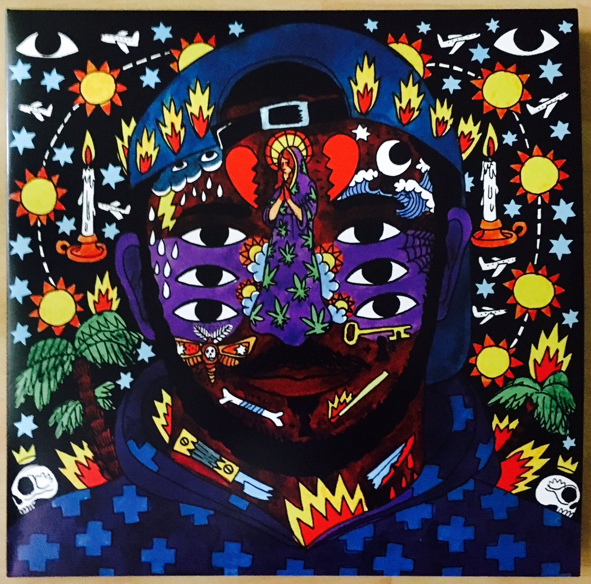 Perfect album to start a summer weekend: @KAYTRANADA 's debut '99.9%' is 100% great rhythms, beats and sound! #vinyl