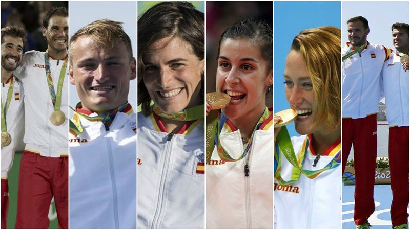 EPdeportes's tweet photo. España suma su segundo mayor número de oros en unos Juegos tras los 13 de Barcelona #ESP https://t.co/vU3EDvJol6 https://t.co/digNdapI6o