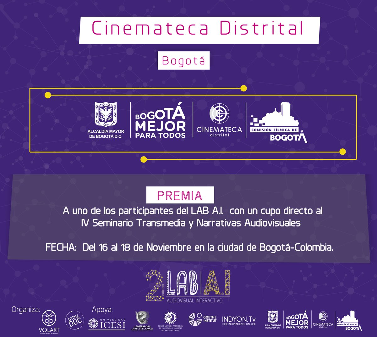 VolartP's tweet photo. Y más premios #volartplab @proimagenes @interdoc2  @alvarorosamm @blogsandocs @mecalbcn @Elcinequesomos deadlinesoon https://t.co/p3snXrVByV