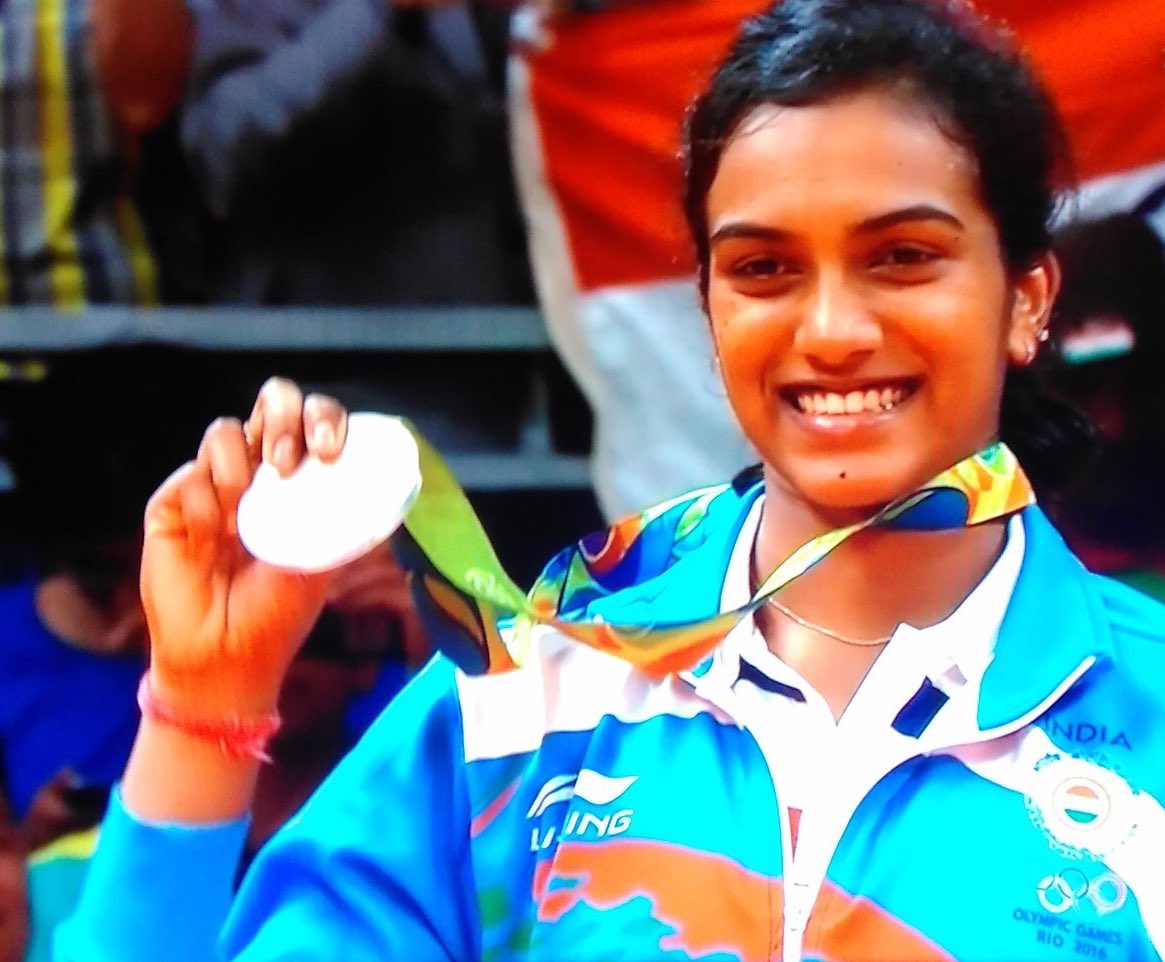 Madan_Chikna's tweet photo. Powerpuff Girls from #Ind 

#SakshiMalik and #PVSindhu 

We are proud of you !! https://t.co/n0ZF5acR1k