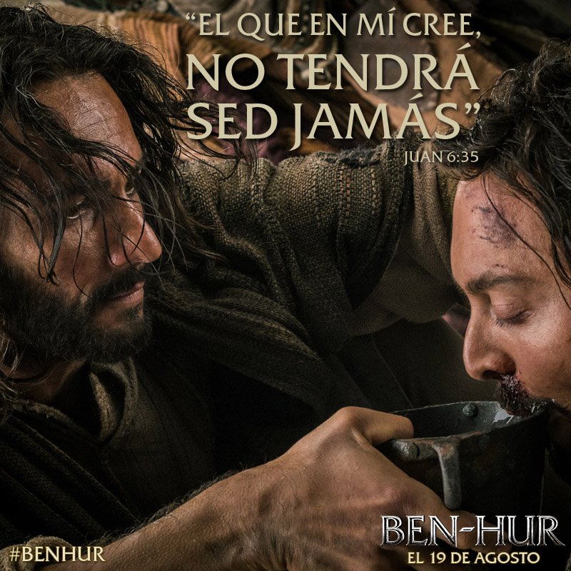 MarcosWitt's tweet photo. HOY Estreno mundial de una épica historia de perseverancia, redención y perdón #BenHur https://t.co/PRH8HCNhNB