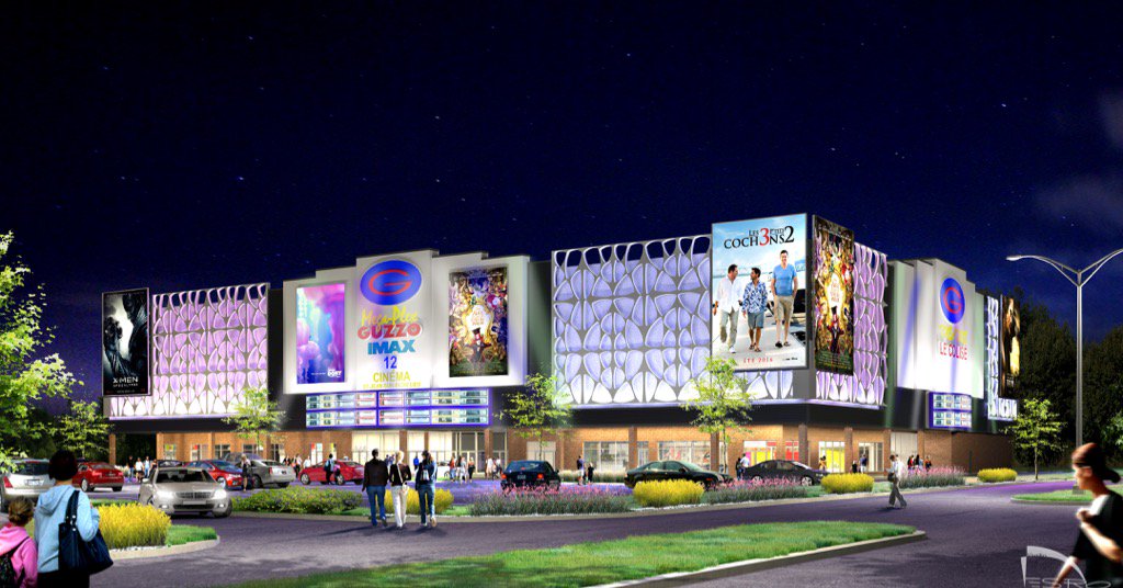 Guzzo_Vincenzo's tweet photo. Cinemas GUZZO Mega-Plex St-Jean IMAX 12 https://t.co/Xkc1gkF414