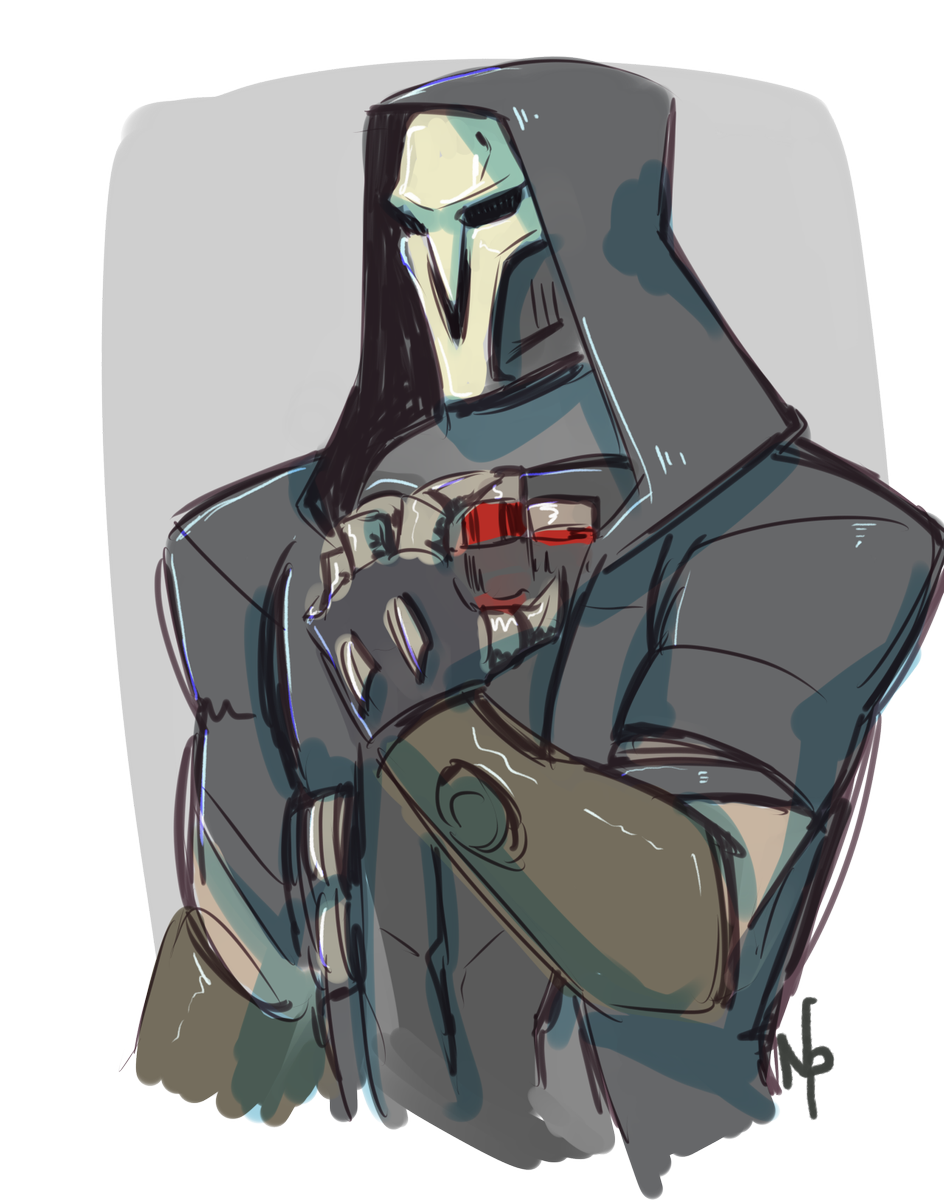 NeruNox's tweet image. singularmanlytear.tumblr.com/post/149142441…
"if he doesn't reload, why carry separated shotgun shells on his chest rig?"