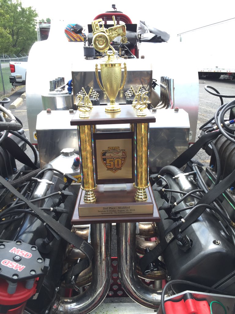 LS picked up some pretty special hardware today <a href="/pulltown/">NWOTPA</a>! 2nd place in a tough field of mods! <a href="/GreatLakesSeed/">Great Lakes Hybrids</a>