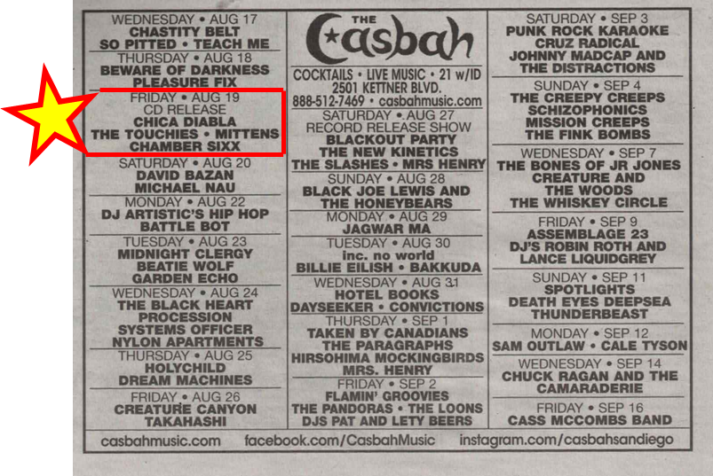 Can't wait for the show <a href="/Chicadiablarock/">Chica Diabla</a> &amp; party tonight - Viva Elizabeth!! Viva Chica Diabla!! We bring great food!