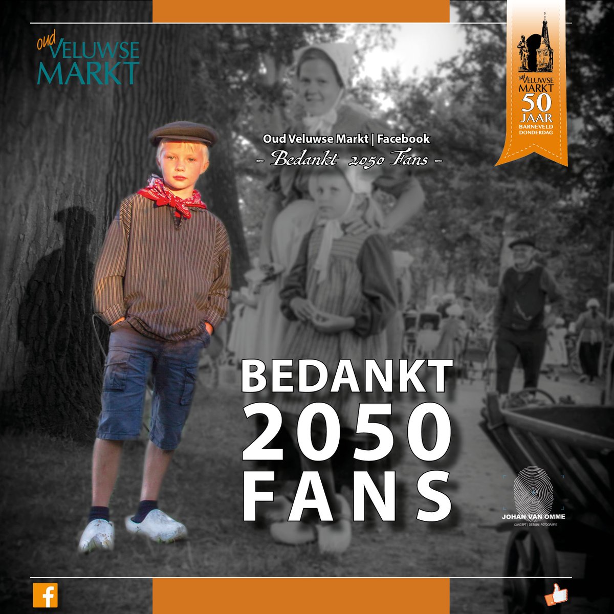 #BEDANKT 2050 VOLGERS OP FACEBOOK VOOR DE <a href="/OVMBarneveld/">Oud Veluwse Markt</a> #barneveld
 facebook.com/oudveluwsemark…