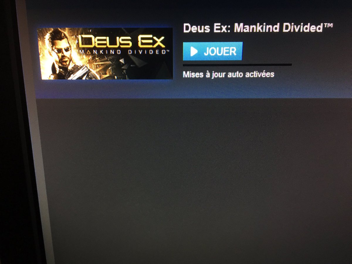 Tsubasa_403's tweet image. Deus EX : Mankind Divided Thanks to @GreenManGaming for the low price and mainly the preload! ;-) #DeusEX #DEMD