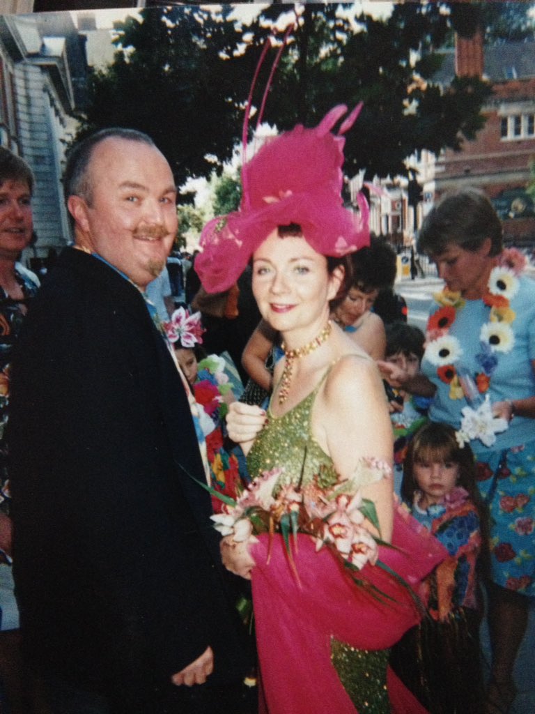 SweetMissHope's tweet photo. Happy 16th wedding anniversary @realMrGreenwood my favourite husband so far. https://t.co/KL1SpKG2tB