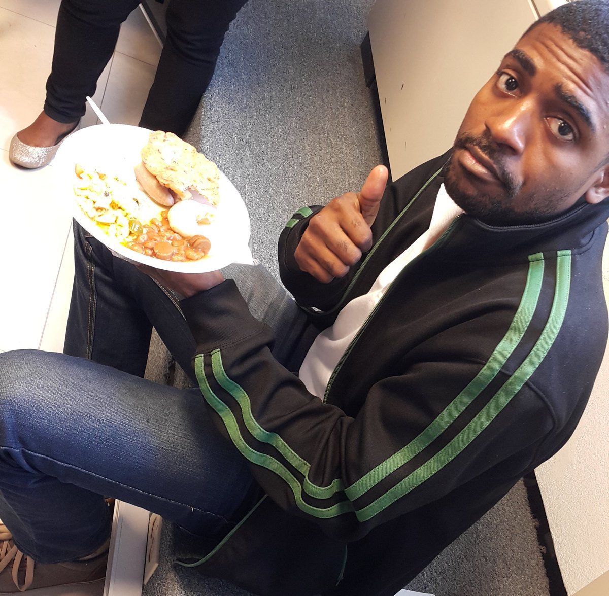 JNFoundation's tweet photo. Nyamins!
#TeamJNF had a #Jam breakfast to celebrate #Rio2016 #Jamination
The Athletes can't have all the fun 😊 https://t.co/GwXc2yzsbX