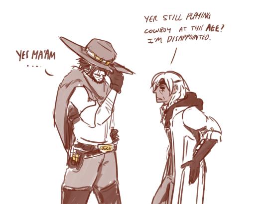 Jesse McCree (@mercylessoutlaw) on Twitter photo 
