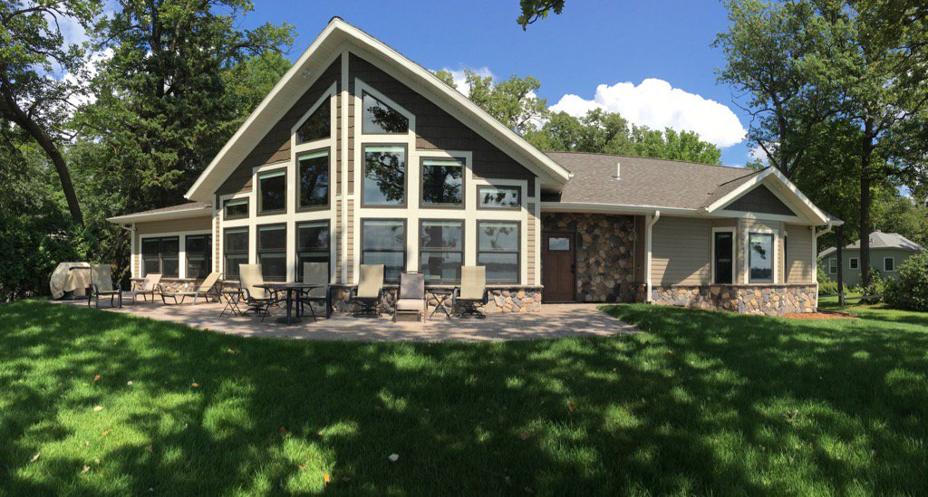 HighPointHMN's tweet image. Recent Lake Darling demo and rebuild of a family cottage