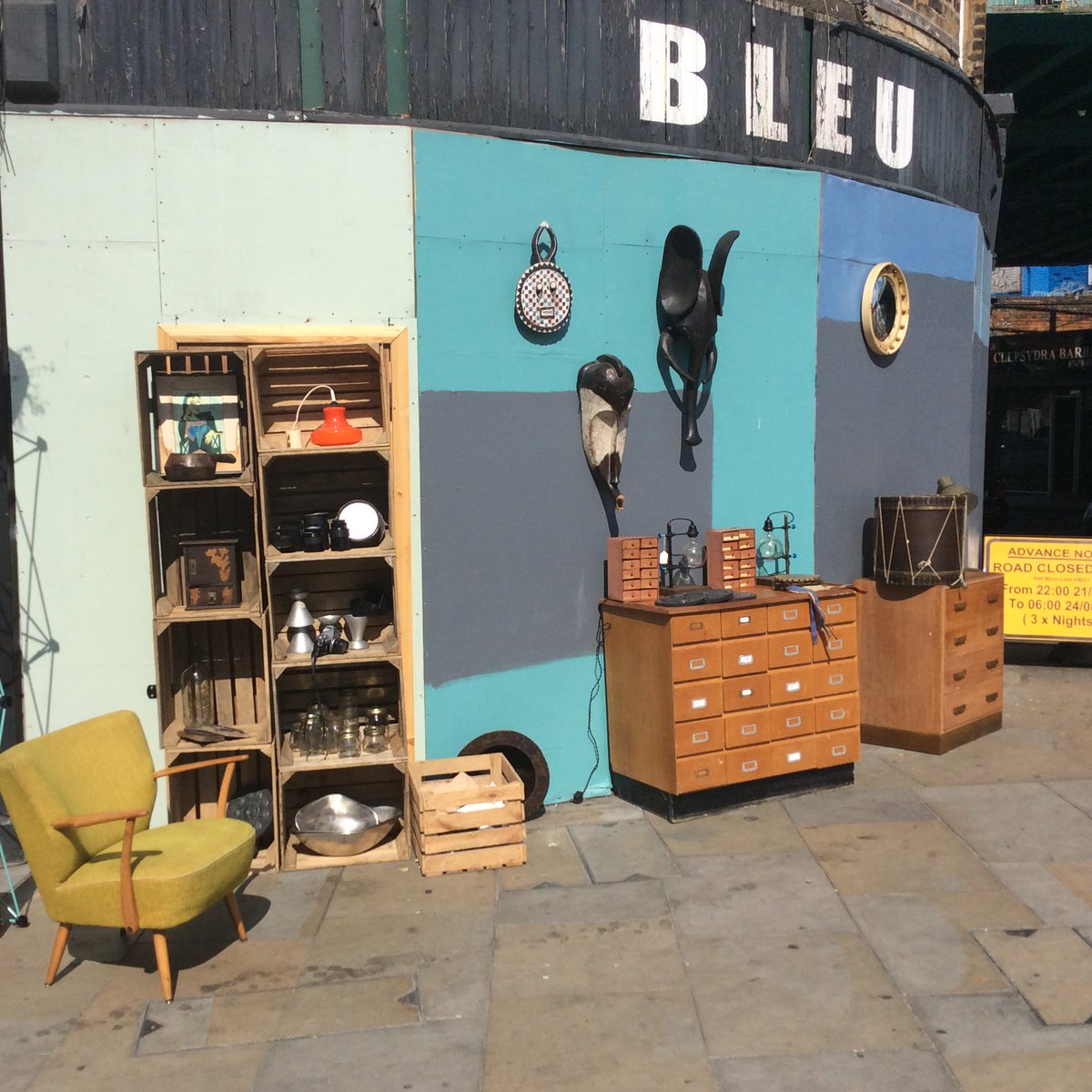 DECORATIVEART2's tweet image. Pop up BLEU   Herne hill Market this Sunday
blue furniture.co.uk