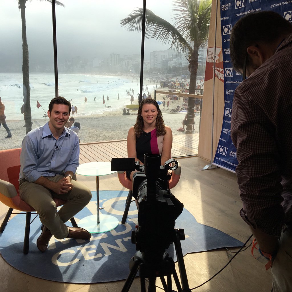 DeanMarkLodato's tweet image. Time for @cronkitenews show elements from #Rio2016 ! #LastBigProject