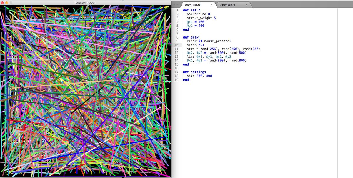 Join us tomorrow for some trippy visual art for <a href="/summeroflove16/">Summer Of Love</a>. See how easy it is with just a few lines of code!