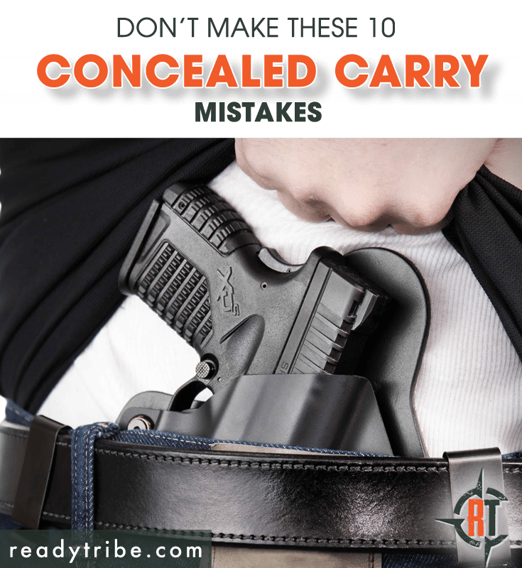 Don't Make These 10 Concealed Carry Mistakes - readytribe.com/dont-make-thes…