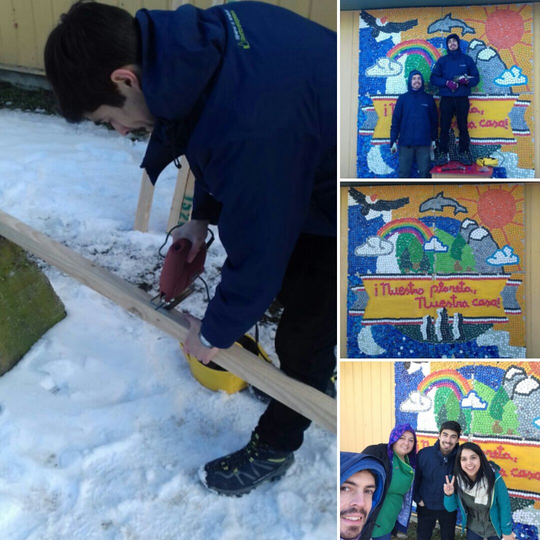 andres_9312's tweet photo. Ni el #frio ni la #nieve nos detienen ⛄
Nuevo mural #ecologico en #PuntaArenas 
@Reaflora_ 
Jardin Luna Creciente https://t.co/QHPfV2eQgS