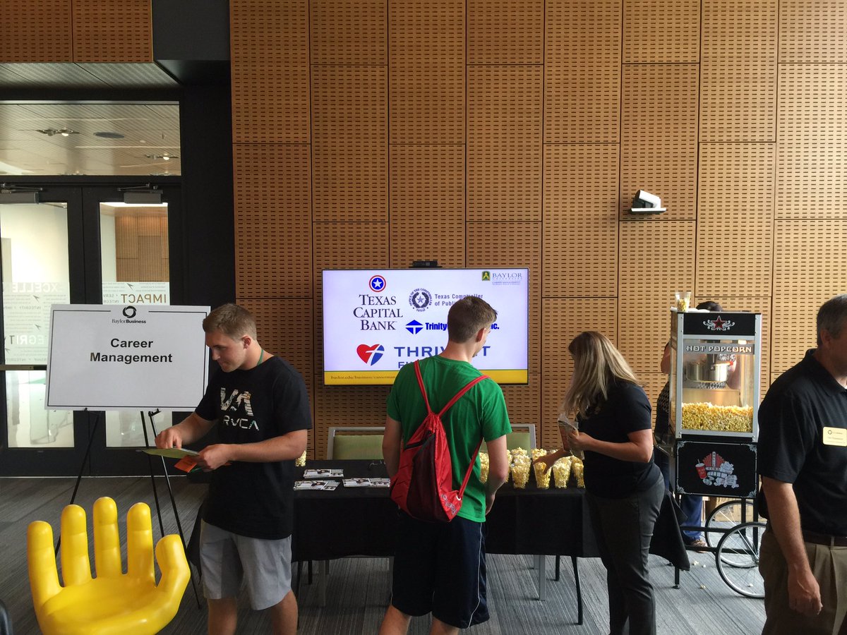 Come by the Business Career Management  booth in Foster 250 !!! <a href="/HSBCareerMgmt/">Baylorbusinesscareer</a> <a href="/Baylor/">Baylor University</a> <a href="/Baylor_Business/">Baylor Business</a>