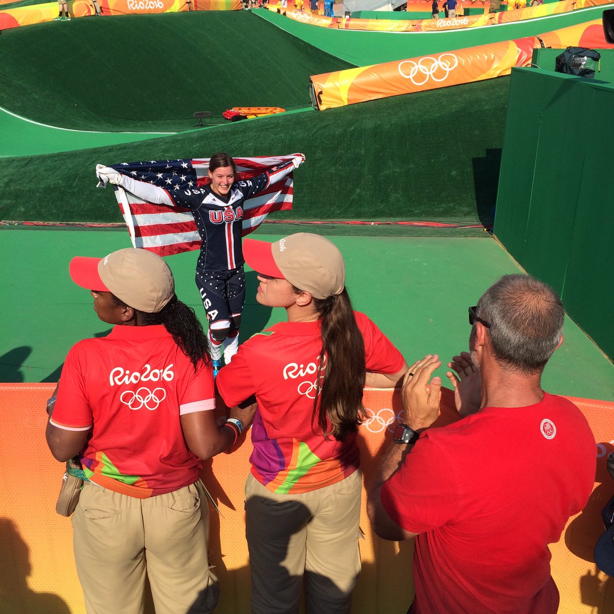 That pretty much says it all! Congratulations Alise! #ridewithUS