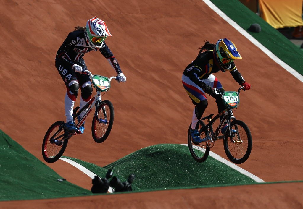 StribSports's tweet image. It's a silver medal for @AlisePost11 of St. Cloud in BMX racing at #Rio2016. strib.mn/2b9DOyU