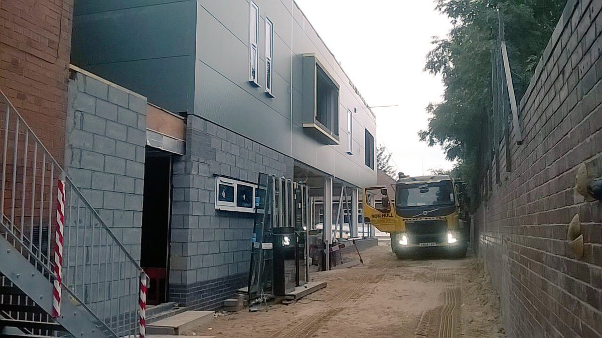 pcbrickworkltd's tweet photo. Works progressing well @ghurstltd @churchfieldprim #Cudworth https://t.co/aMtNLFKqf4