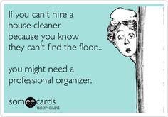 organized_now's tweet image. So true! If you need help finding your floor, give us a call :) organizedsolutions.ca/contact #FunFriday #Organize