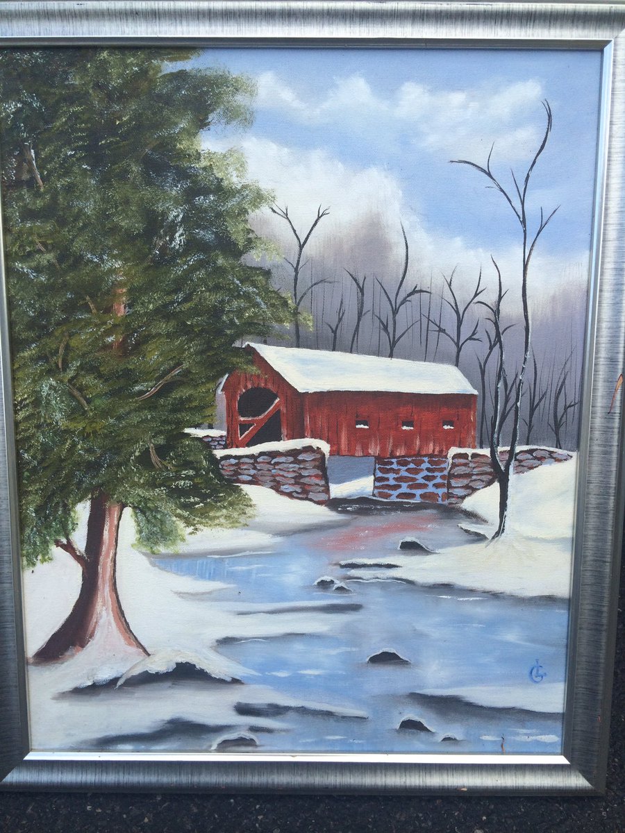 ssweeney1994's tweet photo. Found this painting signed Geo Lucas! Is it real? #GeorgeLucas https://t.co/qFen5Qv0wE