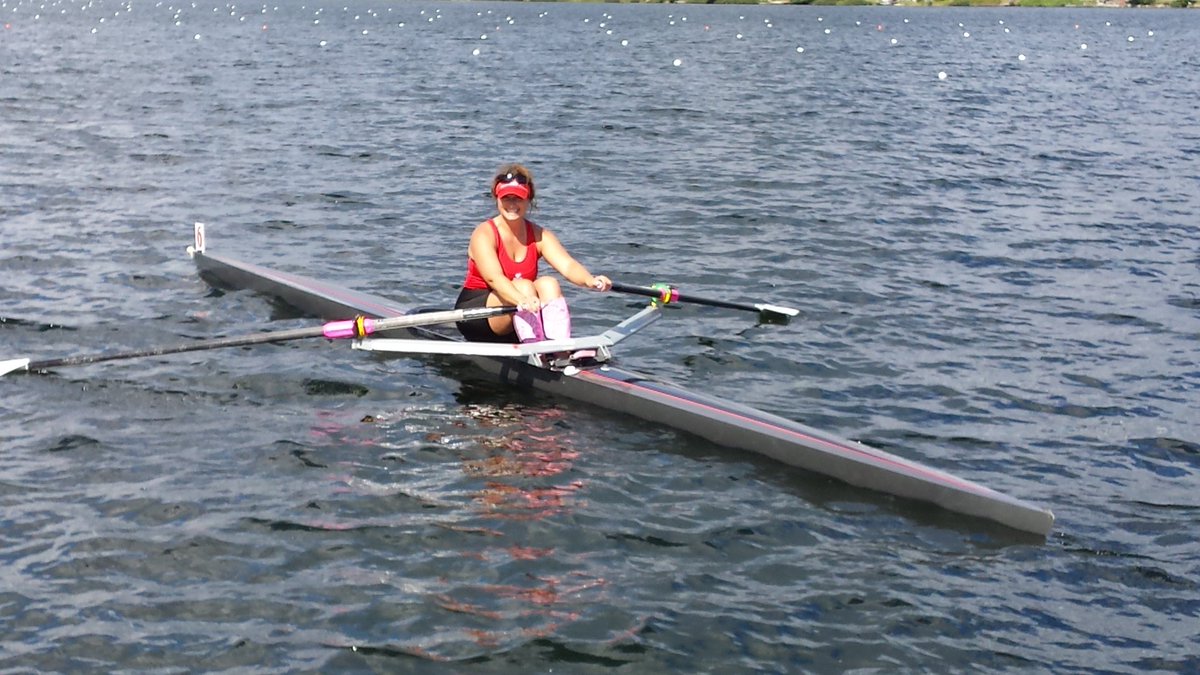 LeanderRowing's tweet image. Hanokie Vamosi pick ups a bronze in the Masters Womens 1x at the #NWIRA Champs!  #firstfinal #LBConthepodium