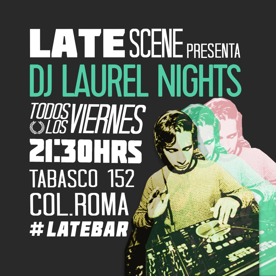 LaTeatreria's tweet photo. ¡Hoy @LaurelNights pone los beats y tú los pasos de baile! https://t.co/fhoP4ucBIn