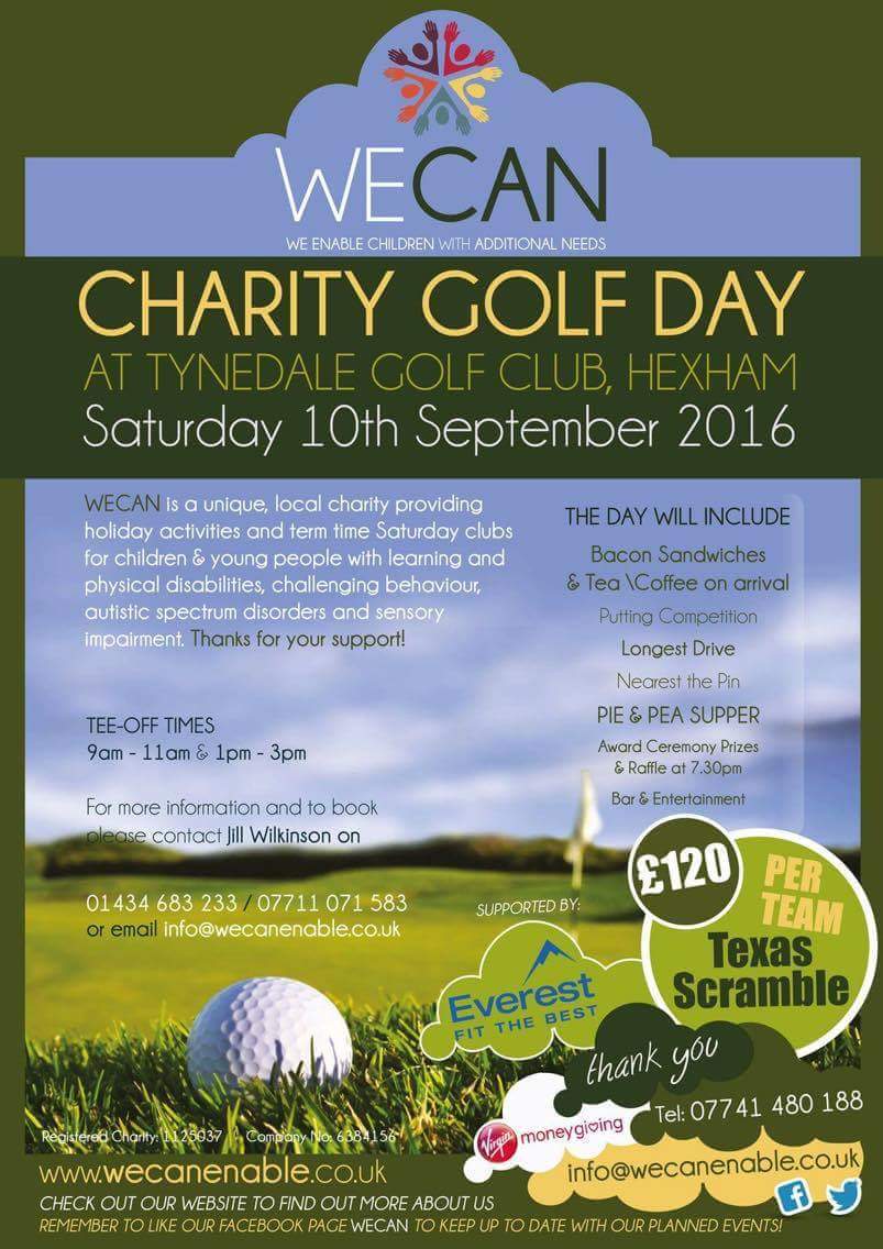 wecanenable's tweet image. Please support our day :) @hexhamcourant @HexhamGolfClub @matfenhall @northeastgolf @nland_golf @bellinghamgolfc