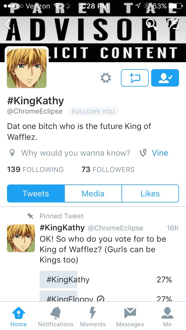 theChaoticFreak's tweet photo. @FloppyWafflez @ChromeEclipse #Traitor #Treason #Revolt #Wafflez https://t.co/dA16THSOzY