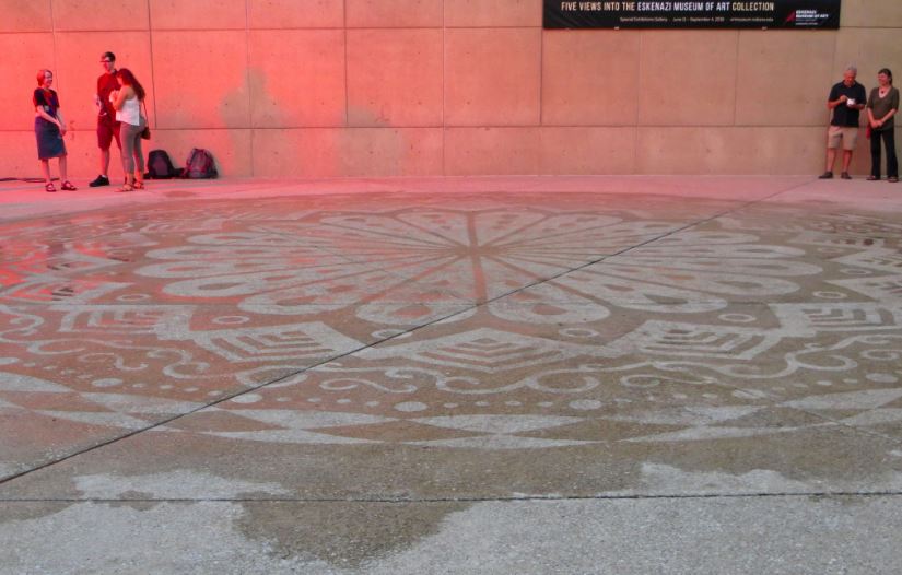 eskenazimuseum's tweet image. Today's Forecast: RAIN. Come and see our #Rainwork!