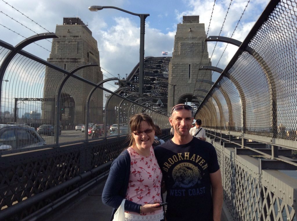 QAsResearch's tweet photo. #iassidd16 done and Shayna &amp; @antgreen2011 enjoying the sights of Sydney #safehome @MencapCymru @waynecrocker2 https://t.co/A7DUAFA5wh