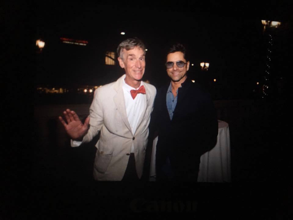 exploreplanets's tweet photo. Nice to meet you at #LAMoonwalk, @JohnStamos. Thanks for looking at the night sky with us, @BillNye, and @Celestron! https://t.co/ZPnEUAAoKE
