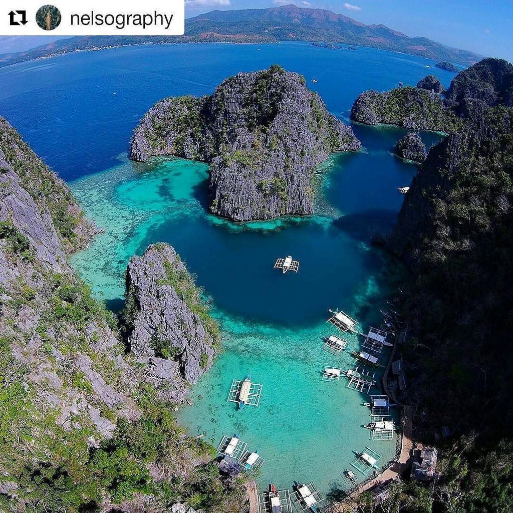CoronSoleil's tweet photo. Kayangan lake from above #Repost @nelsography with @repostapp
・・・
Flying high above Kayangan Lagoon! Love those con… https://t.co/xBLqh24p1n