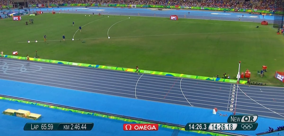 FloTrack's tweet image. Vivian CHERUIYOT #KEN is the first Kenyan EVER to win the women's 5k Olympic gold breaking 3 straight years of #ETH!