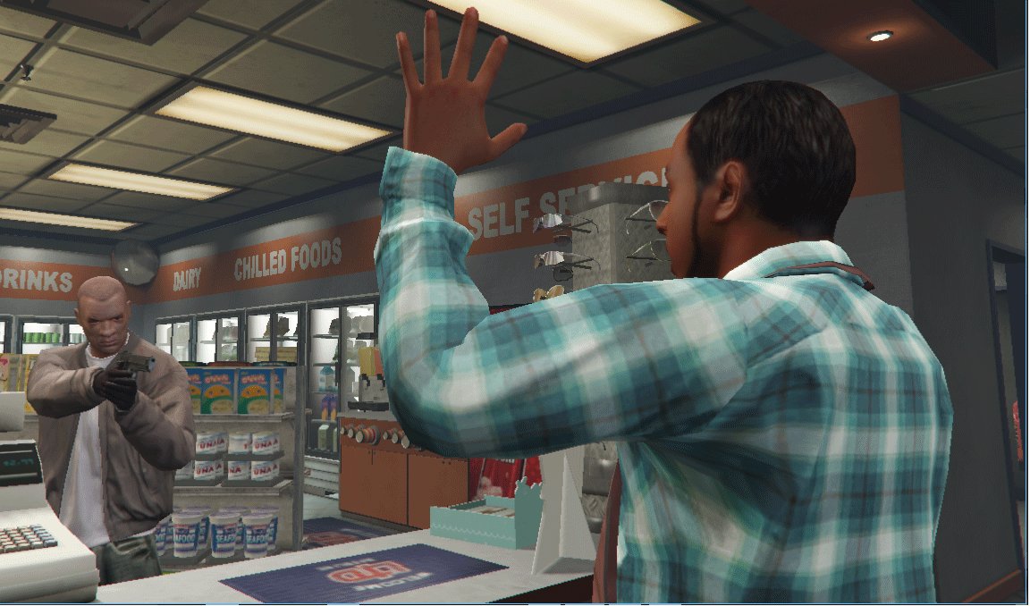 PackieGTAIV's tweet photo. Just robbed that store at Davis, Easy money. https://t.co/DyHNEKvcj5